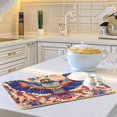 thumbnail image 6 of Yayeee Dish Drying Mat for Kitchen Counter 16"x18" Microfiber Absorbent Pad, Colorful Abstract Eagle, 6 of 7