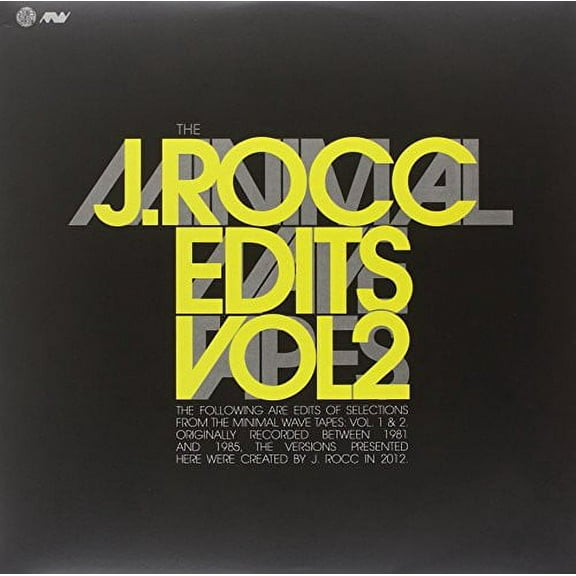J-Rocc - Minimal Wave Edits, Vol. 2 - Rap / Hip-Hop - Vinyl