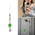 thumbnail image 2 of Necvior Handmade Beaded Phone Chain Four Leaf Clovers Cellphone Charm Acrylic Keyring Pendant Accessory for Phones Key and Bag, 2 of 7