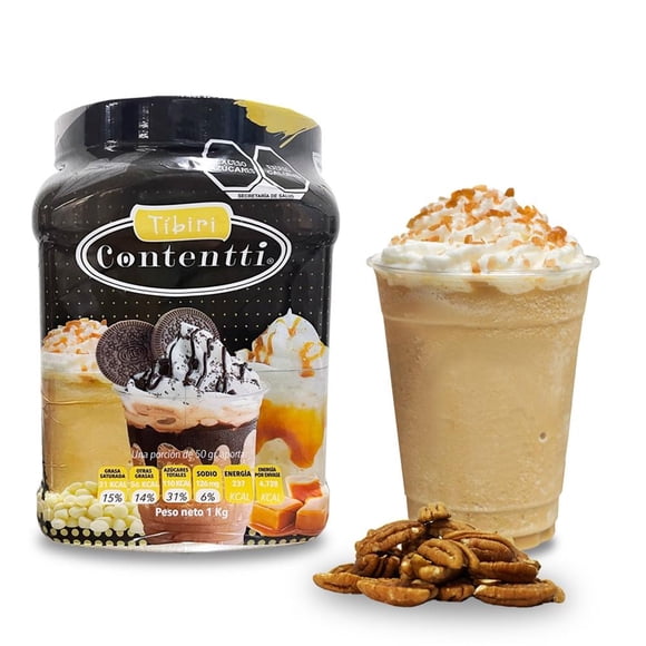 Polvo para Frappucchino Tíbiri Contentti Nuez 1 Kg