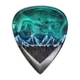 thumbnail image 1 of Pendentif Cœur en Résine de Bois pour Guitare - Cadeau Musicien, Collier Guitare, 1 of 1
