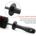 thumbnail image 3 of Wheel Rim Brush, Soft Bristle Long Master Car Wheel Brush Easy Reach Rim Tire Detailing Brush Car Washing Brush for Wheels Rims Exhaust Tips Vehicle Engine Motorcycles, No Scratches, 3 of 5