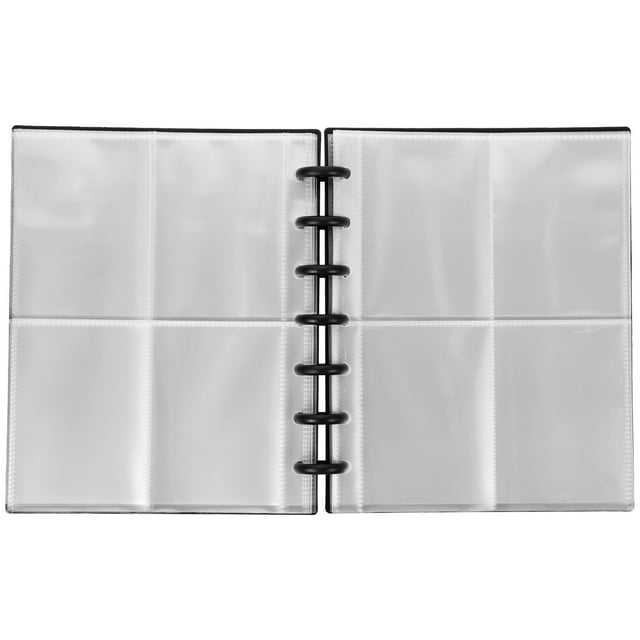 WEUVEB Picture Storage Book Black PP Giving for Birthday 1Set