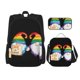 thumbnail image 1 of Fotbe Happy Pride Gnome Set Escolar 3 en 1 para Niños - Mochila Duradera con Lonchera Aislante y Estuche para Lápices - Mochila Escolar para Niños y Niñas, 1 of 7