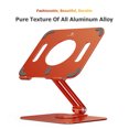 thumbnail image 2 of Soporte para computadora portátil de aleación de aluminio Soporte de enfriamiento giratorio 360 Antideslizante para 5-13 pulgadas Hugtrwg Nuevos Originales, 2 of 9