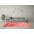 thumbnail image 3 of Ahgly Company Indoor Rectangle Abstract Red Contemporary Area Rugs, 6' x 9', 3 of 4