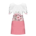 thumbnail image 4 of FcBaudy Camisole Sans Manches Robe Col en V, Robes d'Été pour Femmes, Robes Sans Manches Imprimées à Bretelles Mode Robe pour Femmes, 4 of 5