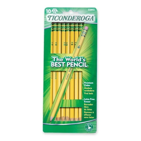 pencil ticonderoga dixon pack pencils costco walmart uvm cd yellow company