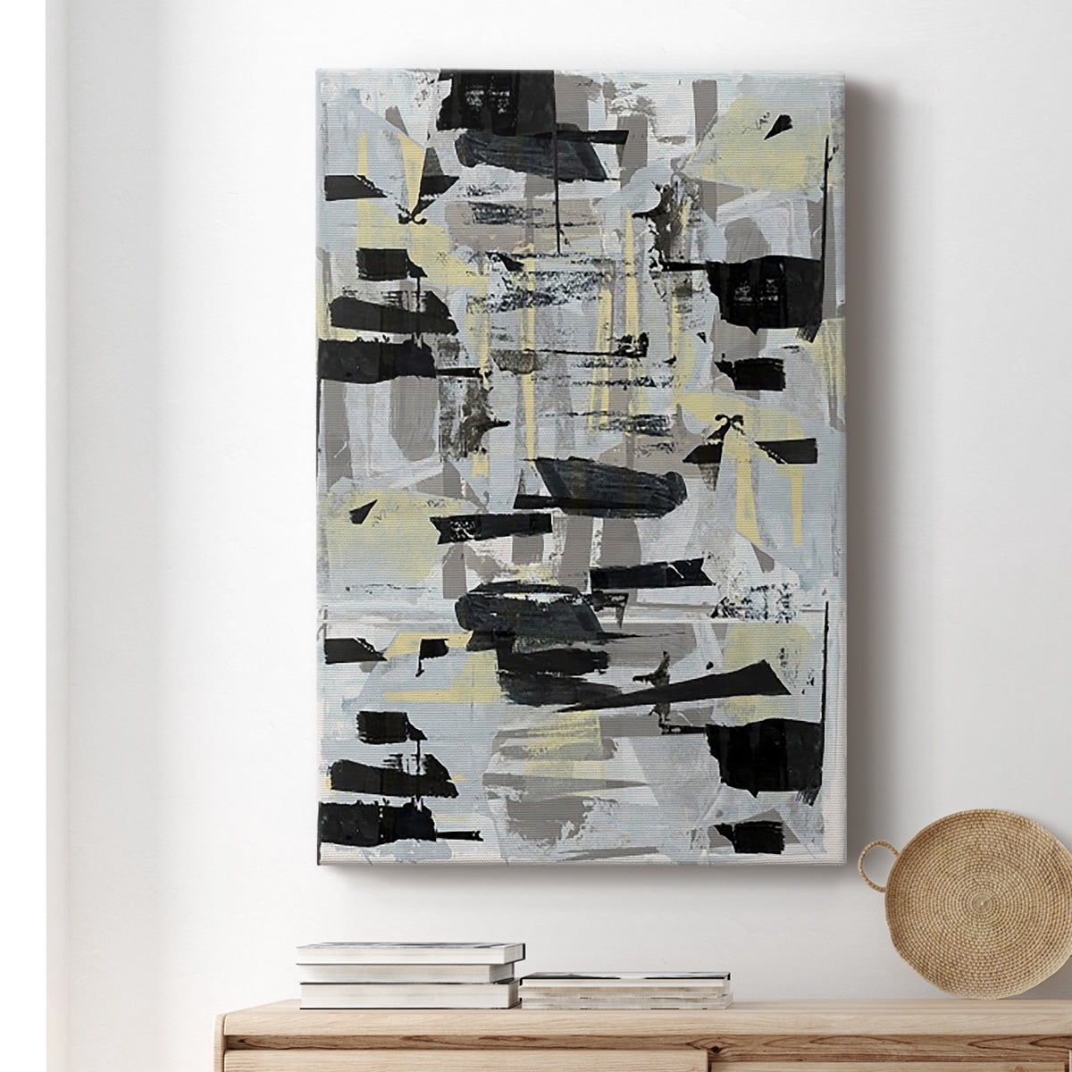 Tiles & Texture Abstract Angles III Premium Gallery Wrapped Canvas - Ready to Hang