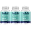Bestvite Cognizin Citicoline 500mg (180 Vegetarian Capsules)(3-Pack) - Clinically Studied Form of Citicoline - No Stearates - Vegan - Non GMO - Gluten Free
