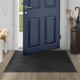 thumbnail image 1 of Mainstays 3 ft. x 4 ft. Platinum Needlepunch Charcoal Doormat with Vinyl Backing, 1 of 4