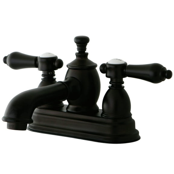 Kingston Brass KS7005BAL 4 in. Centerset Bathroom Faucet, Oil Rubbed Bronze