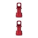 thumbnail image 1 of Greeniant Pedal de bicicleta plegable, hebilla de liberación rápida, marco Base de aleación de aluminio, adaptador de montaje, accesorio de repuesto Rojo 2piezas Greeniant CBP329827, 1 of 6