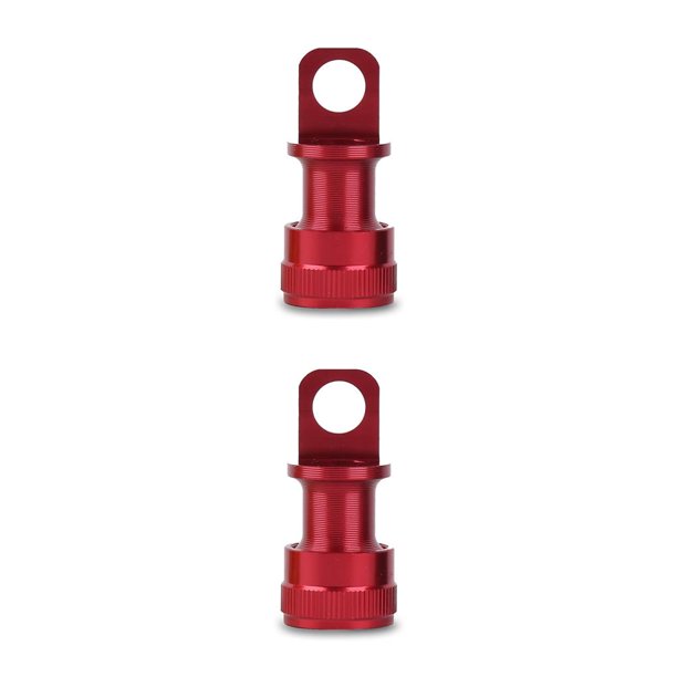 Greeniant Pedal de bicicleta plegable, hebilla de liberación rápida, marco Base de aleación de aluminio, adaptador de montaje, accesorio de repuesto Rojo 2piezas Greeniant CBP329827
