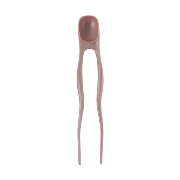 Cuillère à Soupe un à un Baguettes2en1portable Haute Température Plastique Cadeau Cuillères à Soupe en Plastique