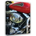 thumbnail image 1 of Tammy Putman 17x24 Gallery Wrapped Canvas Wall Art Titled - Red Motorcycle, 1 of 4