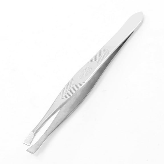 Handy Eyebrow Tweezers Hair Trimmer Shaper Flat Tip
