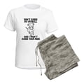 thumbnail image 5 of CafePress - Pitbull Women's Light Pajamas - Women's Short Sleeve Print T-Shirt and Pants Light Cotton Pajama Set, 5 of 7
