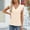 Beige, variant on Women's T-Shirts Sevevn Fashion Casual Women's Solid Short Sleeve-Neck Fold T-Shrit Top Blouse Tops For Women Trendy