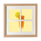 thumbnail image 1 of Limonada zumo de naranja Pantalla de escritorio de pared de marco 4 aperturas, 1 of 4