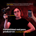 thumbnail image 2 of Luz LED RGB LIVLUX L60 60W para fotografía y video con app, 2700K a 6500K, CRI 97 y reflector, 2 of 9