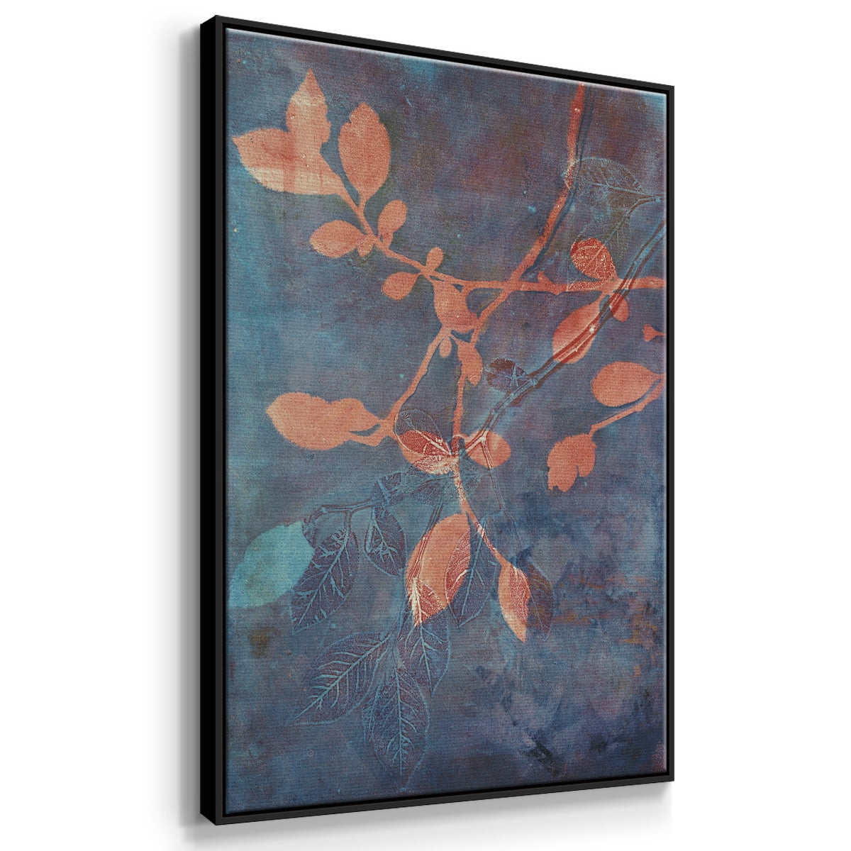 Branching Out XVIII Framed Premium Gallery Wrapped Canvas - Ready to Hang - 27 x 41 - Black Floating Frame