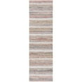 thumbnail image 3 of SAFAVIEH Montauk Darion Striped Cotton Area Rug, Pink/Multi, 2'6" x 4', 3 of 10
