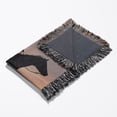 thumbnail image 4 of Usa, Shell, Wyoming. Hideout Ranch Cowboy On Horseback. Pr,Mr, Woven Blanket, 4 of 4