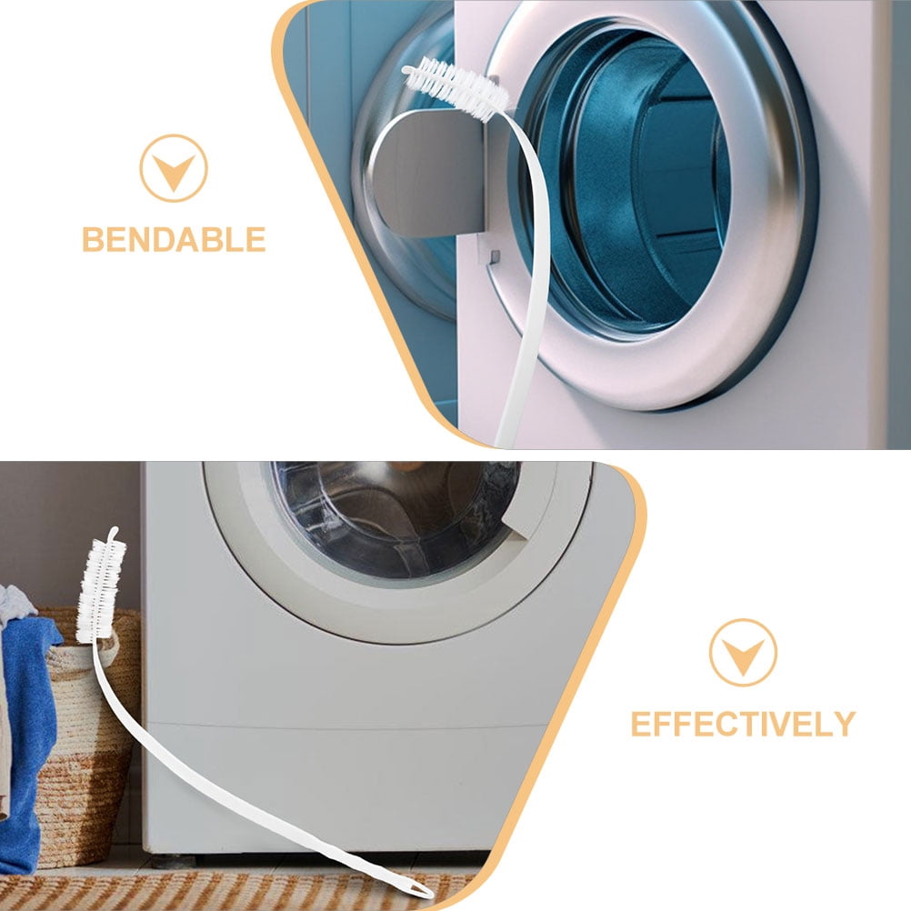 Raindrops 4-Pack Washer Cleaning Brushes for Washing Machine Maintenance, Household Cleaning Tool for Effective Washer Care and Supply