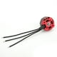 thumbnail image 4 of Motor cuadricóptero de alto rendimiento con tuerca plateada, ideal para tracción en las cuatro ruedas, motor sin escobillas rojo de 2300 KV CW para carreras FPV, 4 of 8