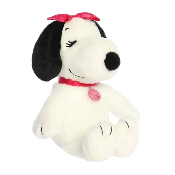 New Officially Licensed Adorable Aurora Peanuts Belle Stuffed Animal - White 8"