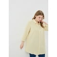 thumbnail image 2 of Junarose Women's Long Shirt Blouse, Snow White/Yellow, US 24, 2 of 4
