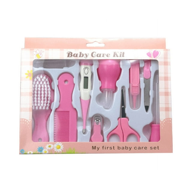 10pcs Set Nail Cutter Nail Cutter Set Maternal and Child Care Hair Healthcare Nose Cleaner Baby Care Set