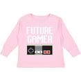 thumbnail image 3 of Inktastic Future Gamer. Boys or Girls Long Sleeve Toddler T-Shirt, 3 of 5