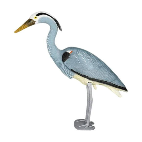 Decoy Garden Statue Animal Decorative Housewarming Gift Simulation Bird Figurine Sculpture for Waterfall Lawn Pool Pond Backyard
