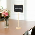 thumbnail image 5 of KAKOWELY Mini Chalkboard Sign 10pcs Rectangle Blackboard Sign Wood Mini Chalkboard Signs Message Board Signs6.5"X3.15"X0.12", 5 of 5