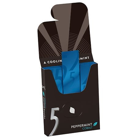 Five Sugar Free Gum Peppermint Cobalt15.0ea x 3 Each Pack of 2