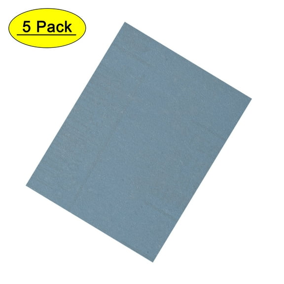 Uxcell 9" x 11" (230mm x 280mm) 8000 Grits Wet Dry Waterproof Sandpapers 5 Pack