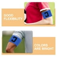 thumbnail image 3 of Minkissy C-shaped Sports Leader Armband Adjustable Nylon Blue 4Pcs for Fan Gear, 3 of 8