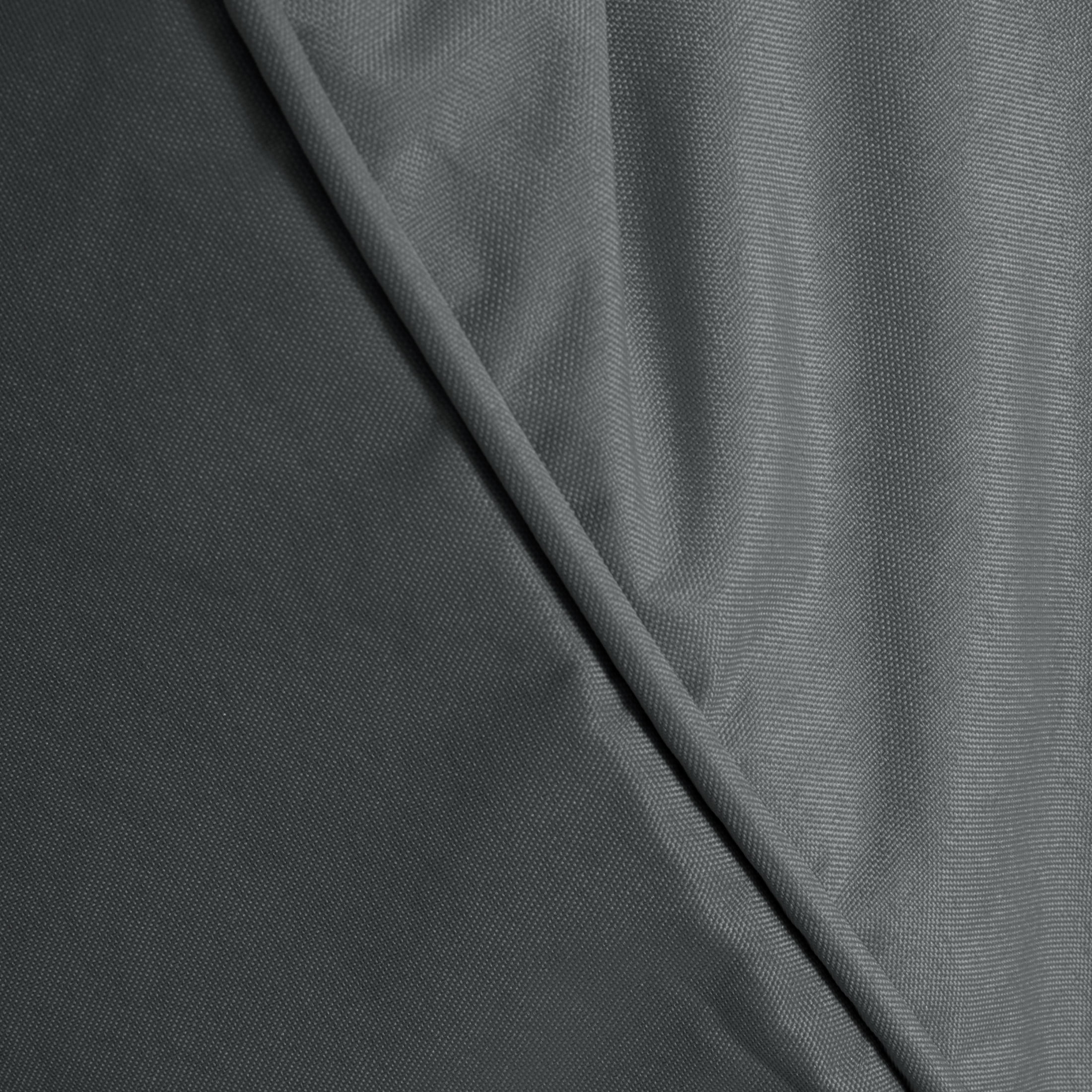 Kaelith Outdoor Patio 3-seater Sofa Cover, Weather Resistant Fabric, Dark Grey