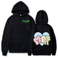 thumbnail image 1 of Feid Ferxxo-Sudadera con capucha para hombre y mujer, suéter holgado de lana con estampado de rapero, ropa de calle de gran tamaño, 1 of 4