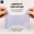 thumbnail image 5 of 5 Pairs Merino Wool Socks for Men, Thick Winter Wool Hiking Socks, Warm Breathable Crew Mens Socks（Fit USA Size 7-13), 5 of 9
