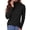 Black, variant on Turtleneck Sweaters for Women Long Sleeve Casual Tops Knit Womens Pullover Sweaters Winter Clothes