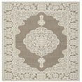 thumbnail image 6 of SAFAVIEH Marbella Beatrice Traditional Area Rug, Light Grey/Ivory, 4' x 6', 6 of 10