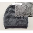 thumbnail image 5 of GRNSHTS Winter Warm Knitted Beanie and Warm Scarf Set for Women, Soft Fleece Lining and Stylish Knit Scarf and Beanie Set (Black), 5 of 12
