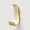 Brushed Brass, variant on Balin Designs Vale Wall Hook, Angular Metal Coat and Hat Hanger, Satin Nickel