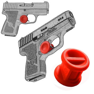 ONE Micro Holster Trigger Stop For Kahr CW9 9mm & All Kahr Models Red (Best Price Kahr Cw9)