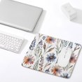thumbnail image 4 of Boho Style Wildflower Mouse Pad,Anti Slip Rubber Mousepads, Floral Mouse Mat with Stitched Edge 10x12 Inch, 4 of 7