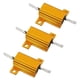 thumbnail image 1 of 3X Alto Voltaje 10 Ohm 10R 10W Vatio Resistores Bobinados de Cáscara de Metal de Aluminio Alojado, 1 of 5