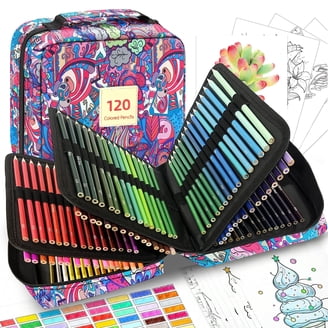 Arteza, Vibrant Colored Pencils Set, 72 Pack, Assorted Colors